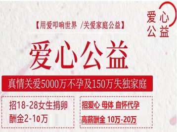 玉屏捐卵助孕生子 爱心志愿者招募